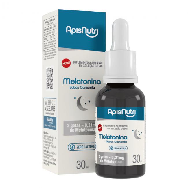 Melatonina Gotas 30ml - ApisNutri 