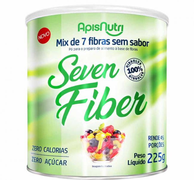 Seven Fiber Mix Fibras, sem sabor 225g- Apisnutri.